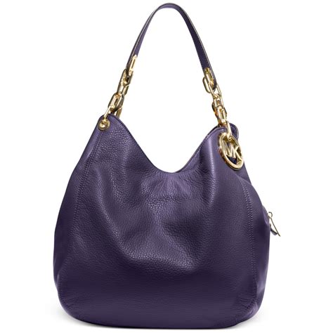 michael kors purple shoulder bag|michael kors shoulder bag clearance.